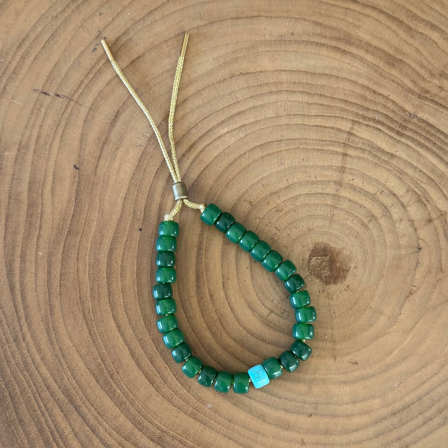 Green Forte Bead Necklace