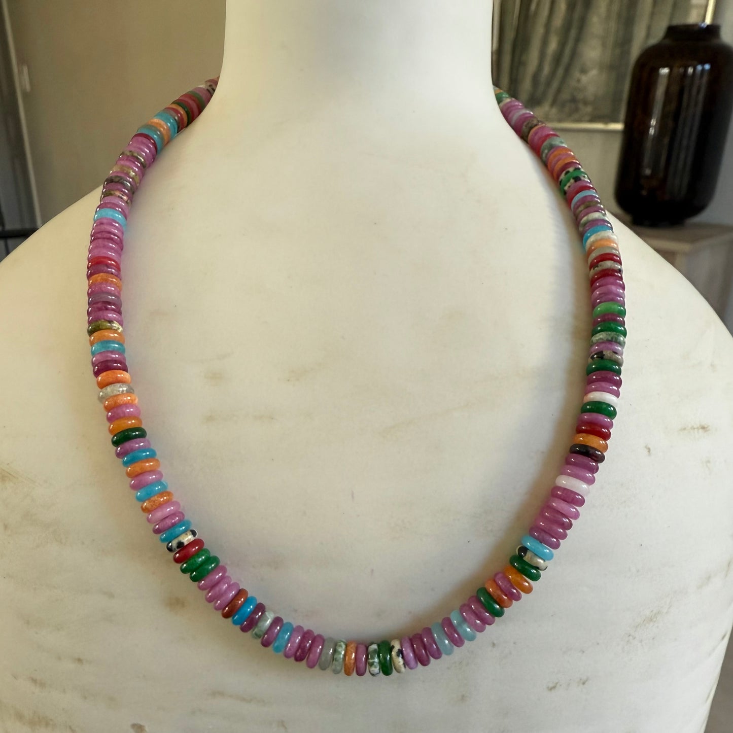 Mixed Gemstones Necklace