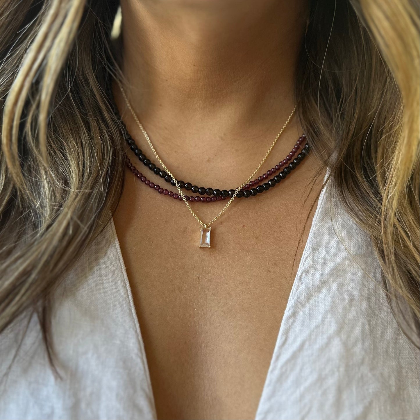 Dark Raisin Necklace