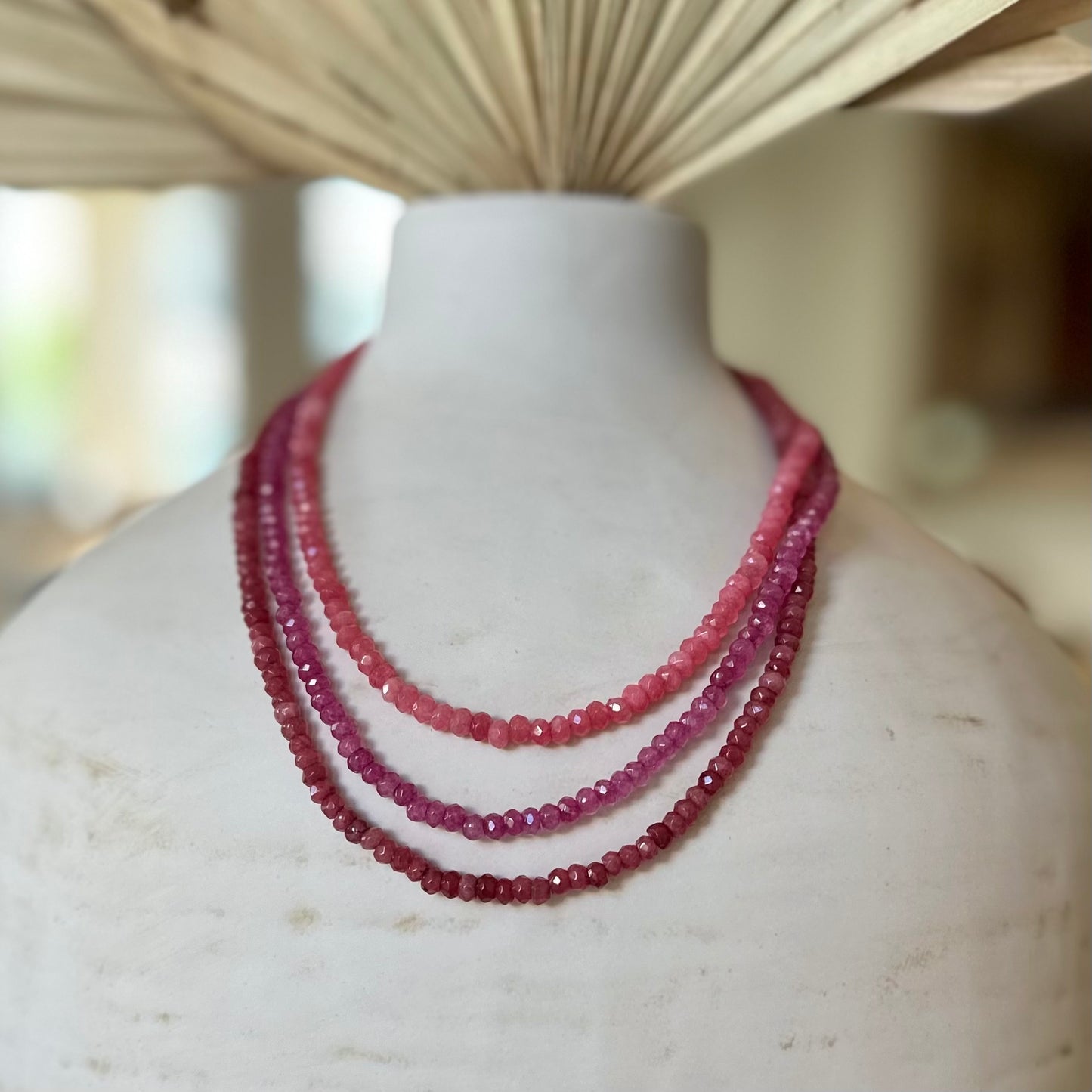 Rose Pink Necklace