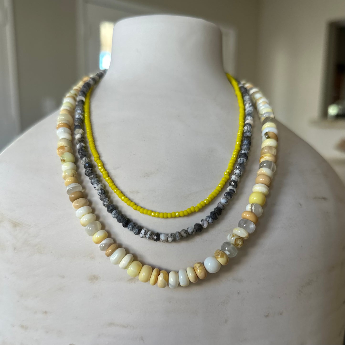Multicolor Yellow Necklace