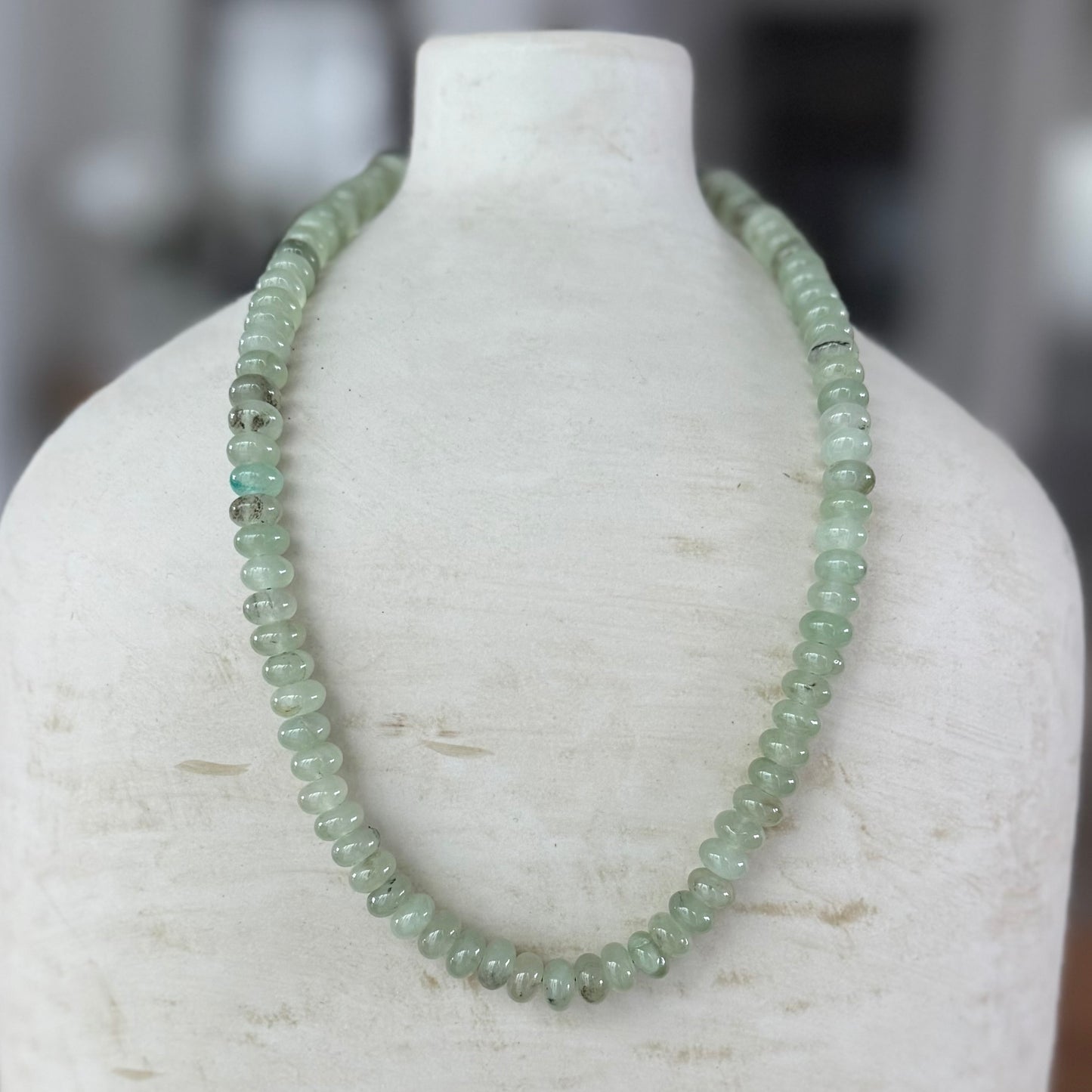 Clear Jade Necklace