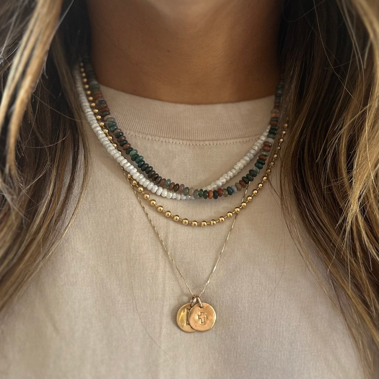 Fall Neutrals Necklace