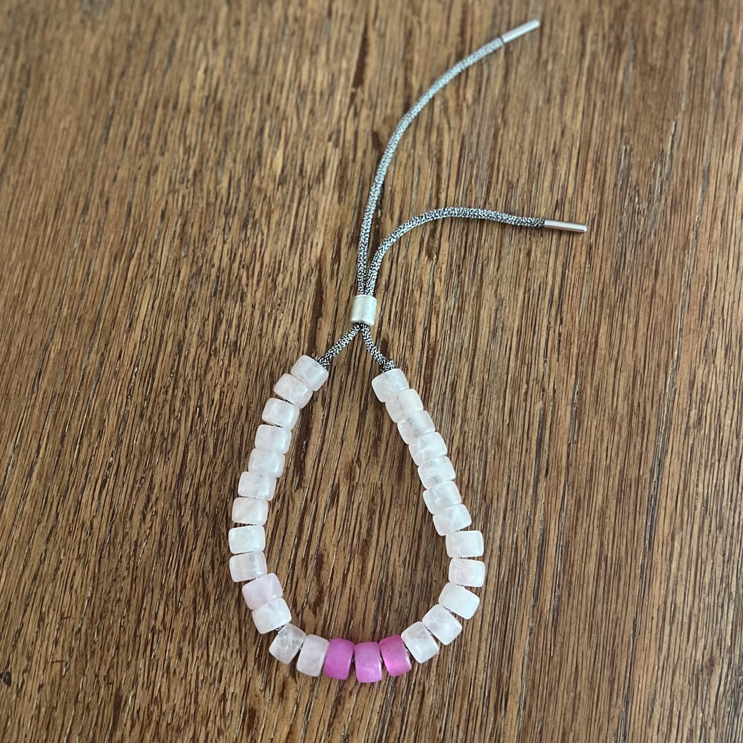 Light Pink Forte Bead Bracelet