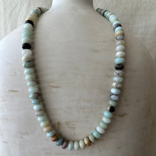 Blue Rainbow Necklace