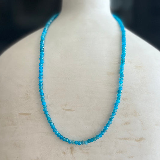 Bright Sky Blue Necklace