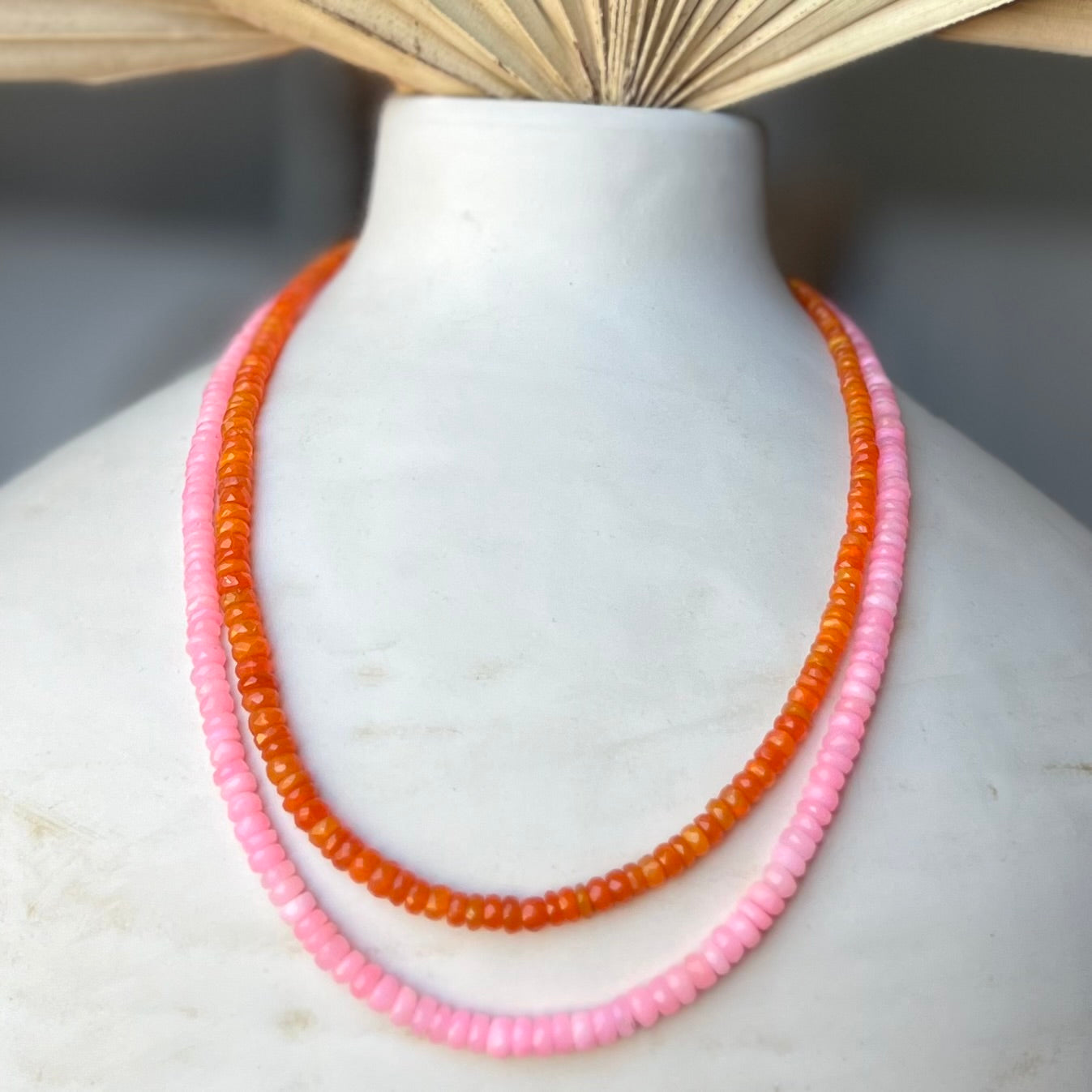 Bright Orange Necklace