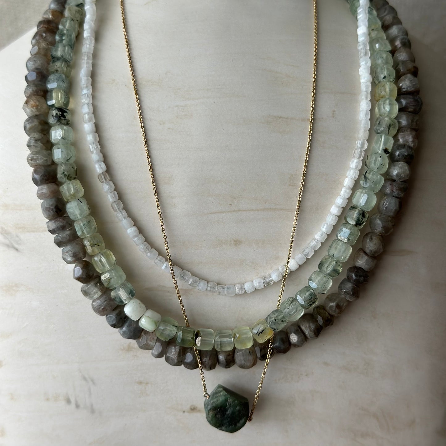 Marbled Gray Necklace
