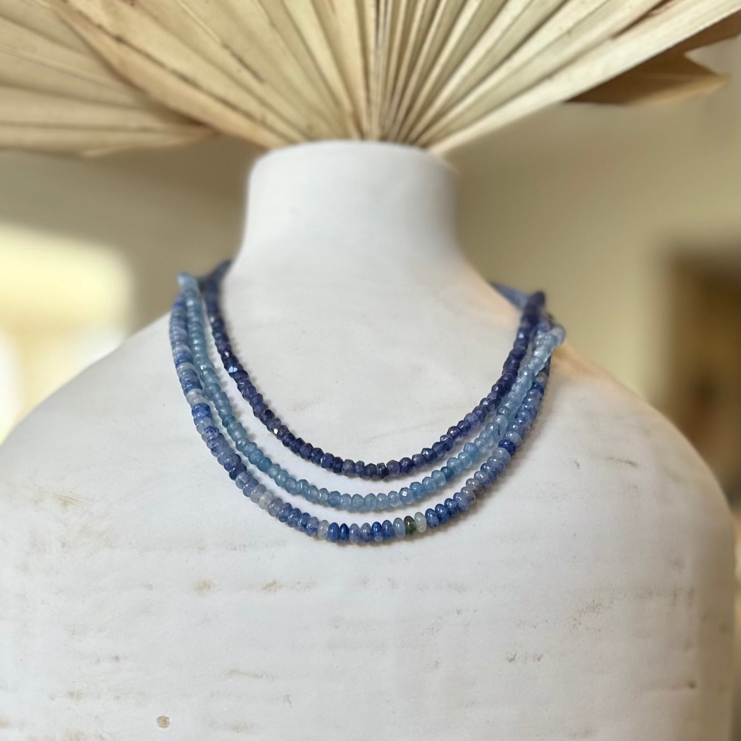 Light Denim Blue Necklace